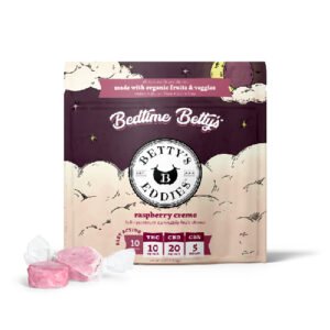 Buy THC Bedtime Raspberry Creme Chews