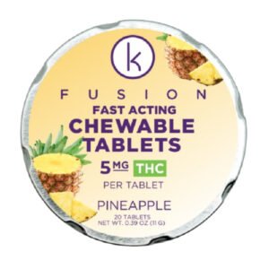 Pineapple Fast Acting Chewable Tablets