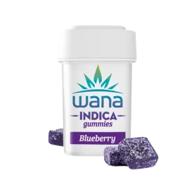Organic Sour Blueberry Indica Gummies