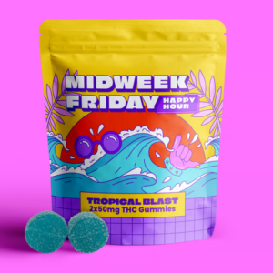 Midweek Friday Tropical Blast Gummies