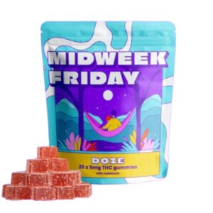 Buy Indica Strawberry Doze Gummies